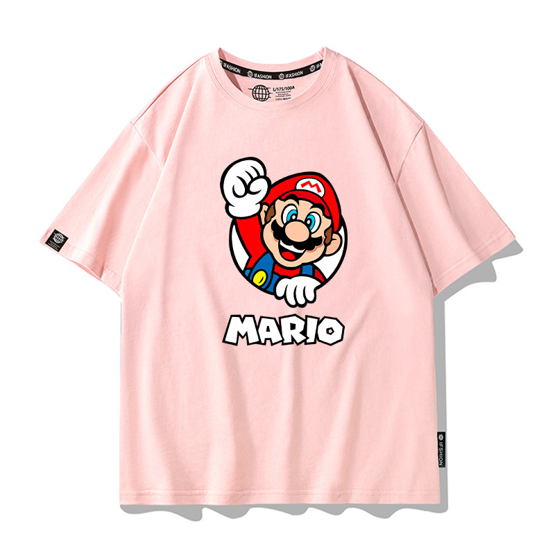 馬里奧 2024親子情侶男女同款 T恤