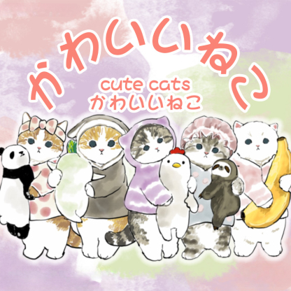 貓福珊迪可愛萌系學院風動漫周邊短袖T恤