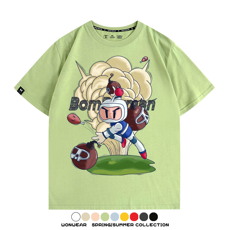 轟炸超人遊戲周邊短袖T恤