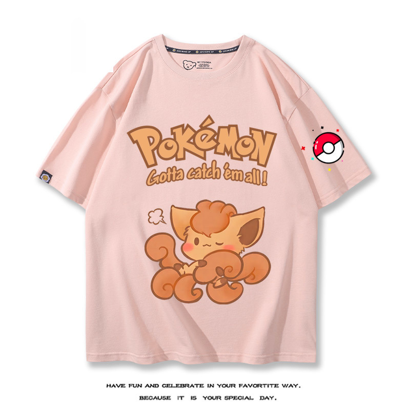 Q版精靈寶可夢 2024親子情侶男女同款 T恤