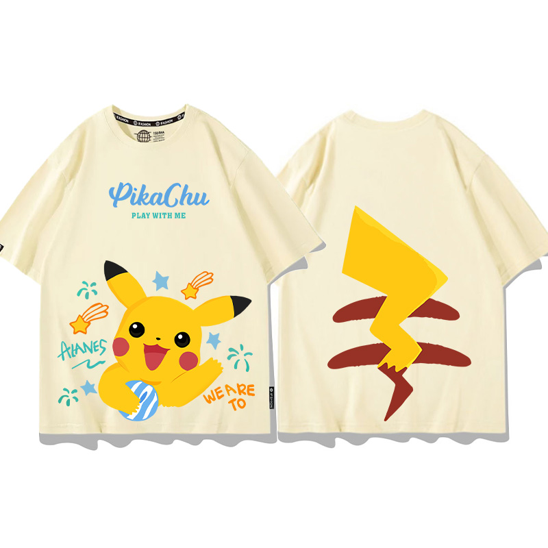 精靈寶可夢 2024親子情侶男女同款 T恤