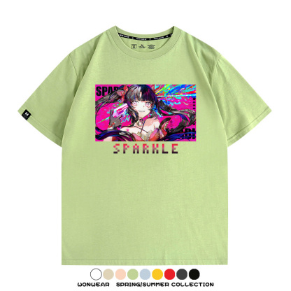 崩壞:星穹鐵道花火遊戲周邊短袖T恤