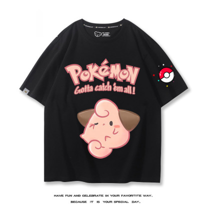 Q版精靈寶可夢 2024親子情侶男女同款 T恤