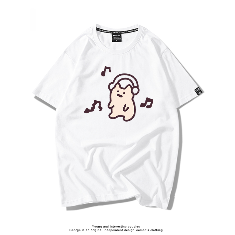 每日一貓 2024親子情侶男女同款 T恤