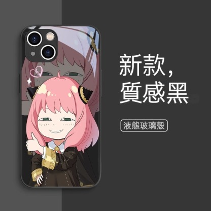 蘋果 系列間諜家家酒 液態玻璃防摔殼