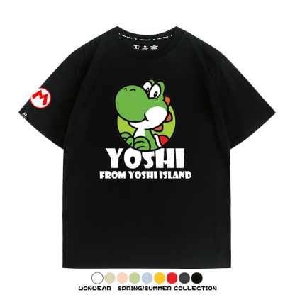 超級瑪利歐兄弟聯名 親子情侶寬鬆短袖T