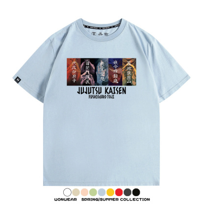 咒術迴戰領域展開 親子情侶裝寬鬆短袖T