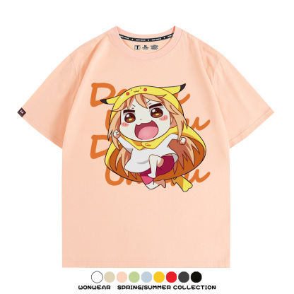 乾物妹小埋聯名寶可夢 親子情侶裝寬鬆短袖T