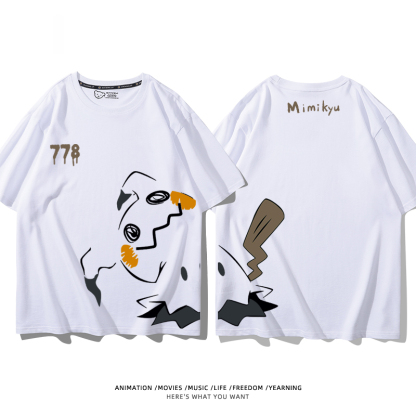 寶可夢 2024親子情侶男女同款 T恤