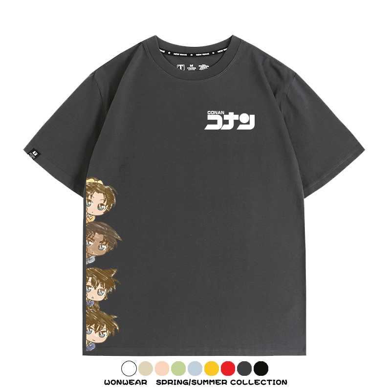 名偵探柯南聯名 親子情侶寬鬆短袖T