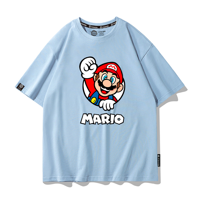 馬里奧 2024親子情侶男女同款 T恤