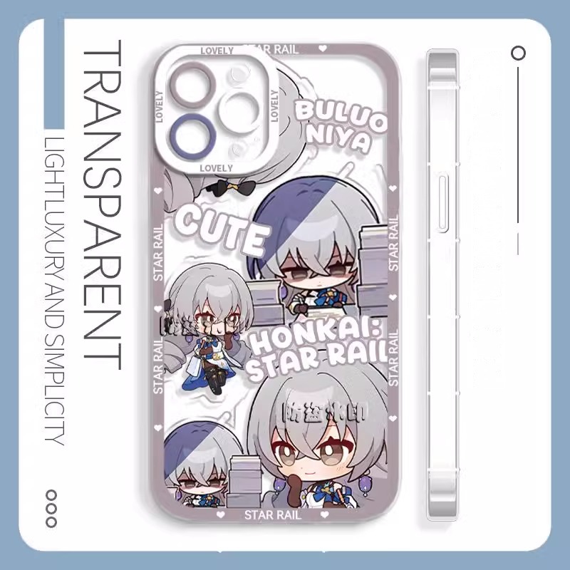 蘋果 系列崩壞星穹鐵道 天使眼透明防摔軟殼