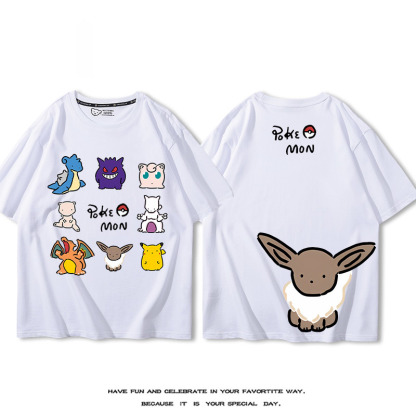 精靈寶可夢 2024親子情侶男女同款 T恤