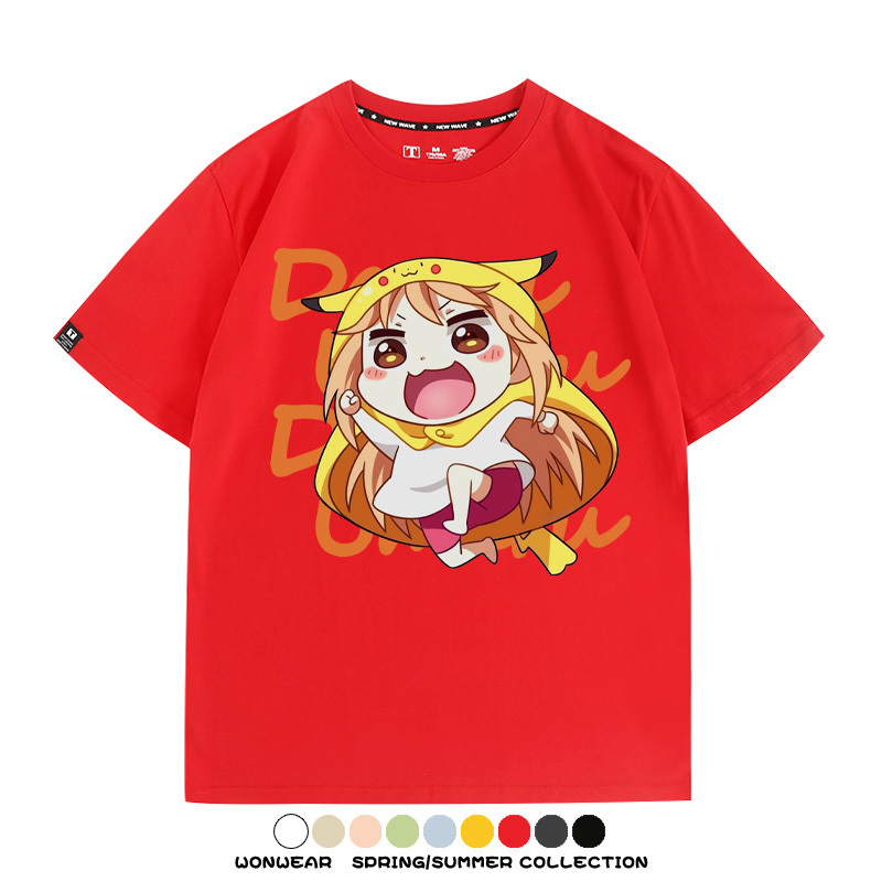 乾物妹小埋聯名寶可夢 親子情侶裝寬鬆短袖T