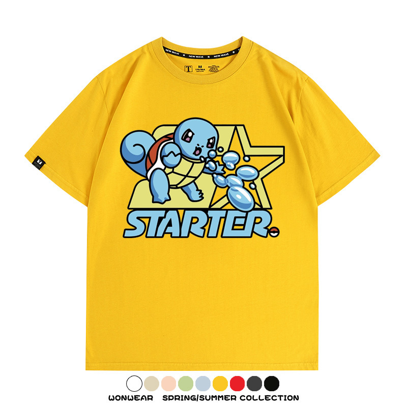 精靈寶可夢Q版動漫周邊短袖T恤