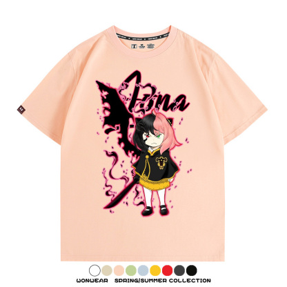 間諜家家酒x黑色四葉草 親子情侶裝寬鬆短袖T