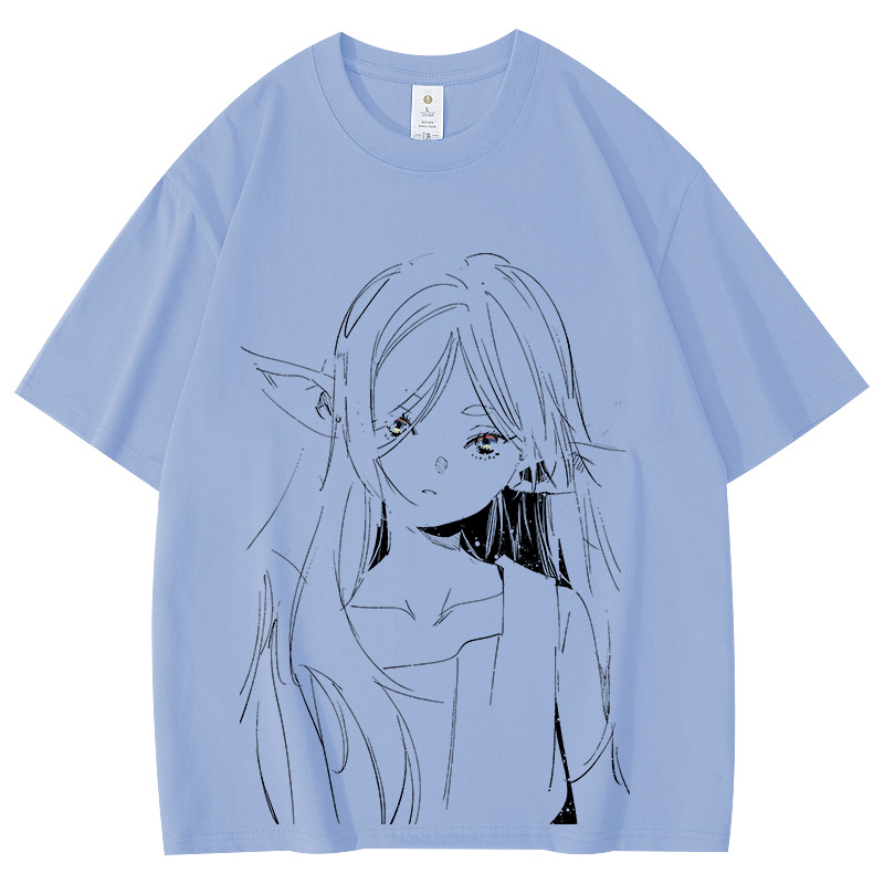 葬送的芙莉蓮 2024親子情侶男女同款 T恤