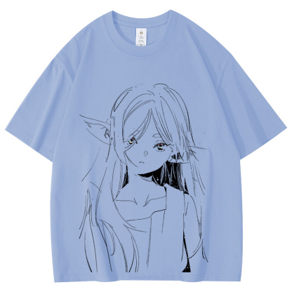 葬送的芙莉蓮 2024親子情侶男女同款 T恤