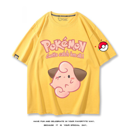 Q版精靈寶可夢 2024親子情侶男女同款 T恤