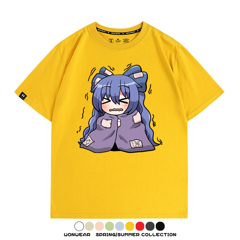 東方project憑依華 親子情侶裝寬鬆短袖T