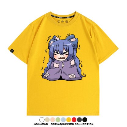 東方project憑依華 親子情侶裝寬鬆短袖T