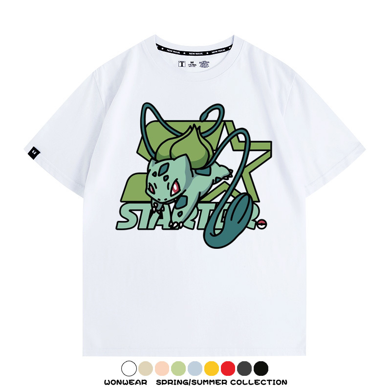 精靈寶可夢Q版動漫周邊短袖T恤