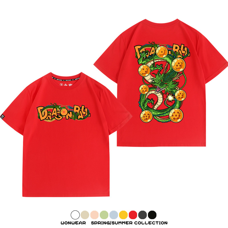 七龍珠 動漫周邊寬鬆百搭純棉短袖t-shirt