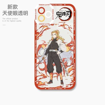 蘋果 系列鬼滅之刃天使眼透明防摔軟殼