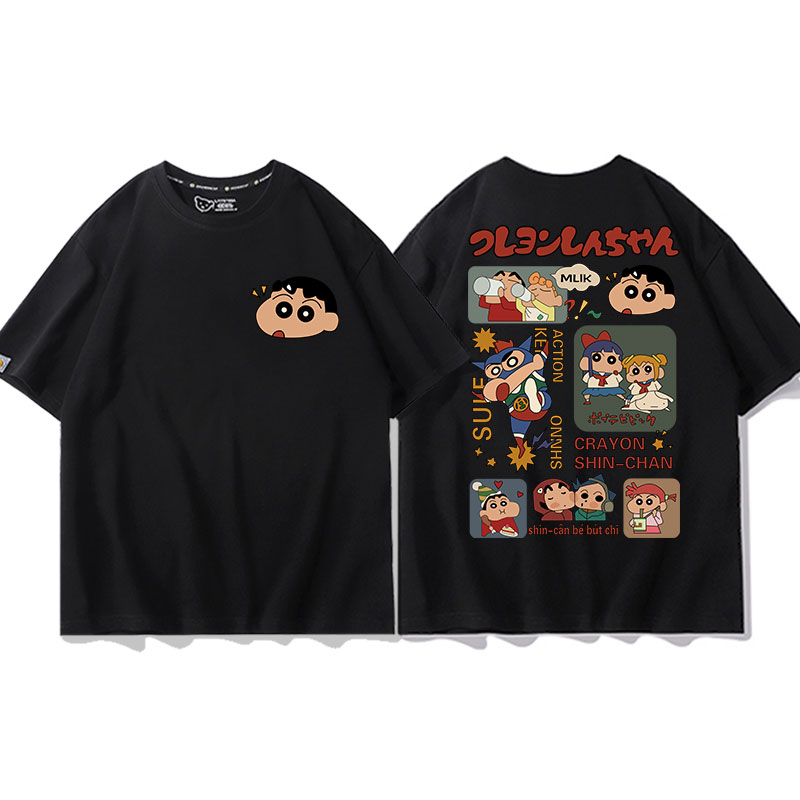 蠟筆小新 2024親子情侶男女同款 T恤