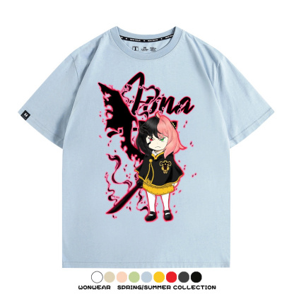 間諜家家酒x黑色四葉草 親子情侶裝寬鬆短袖T