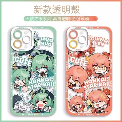 蘋果 系列崩壞星穹鐵道 天使眼透明防摔軟殼