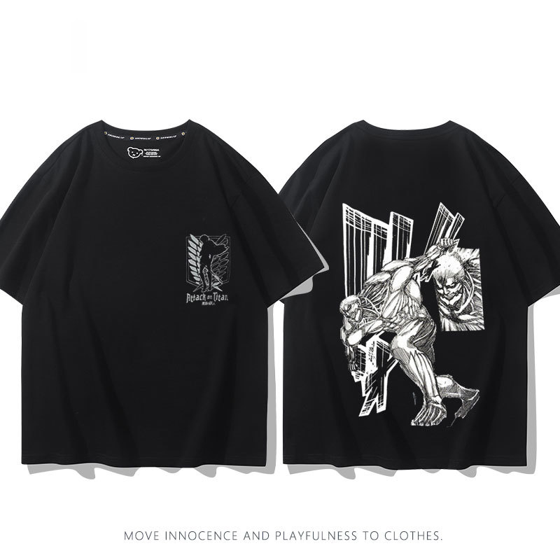 進擊的巨人 2024親子情侶男女同款 T恤