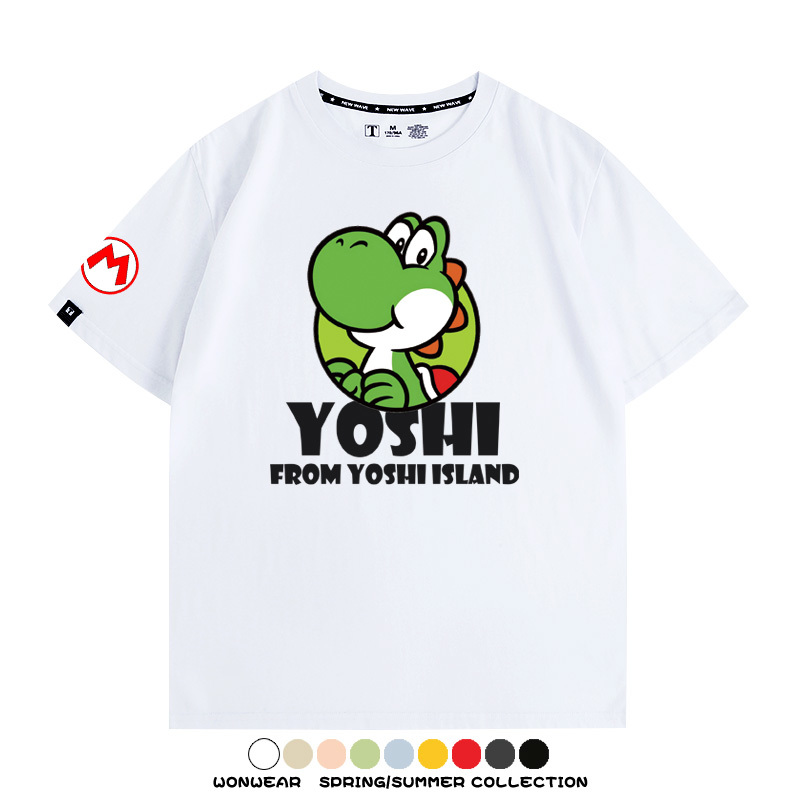 超級瑪利歐兄弟聯名 親子情侶寬鬆短袖T