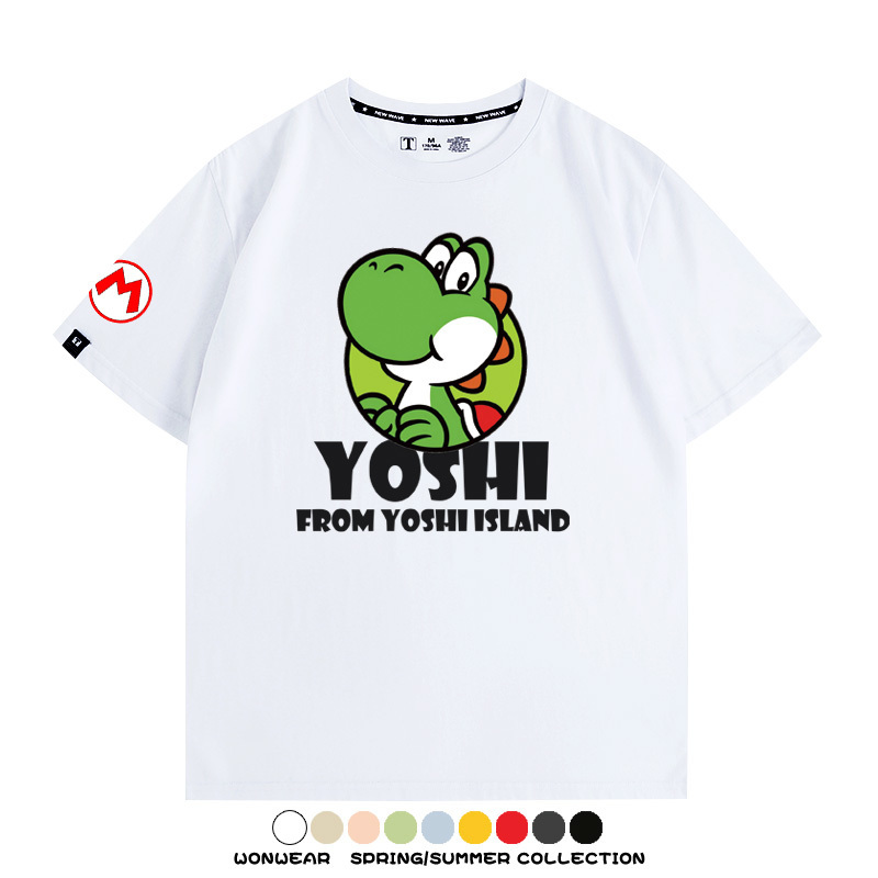 超級瑪利歐兄弟聯名 親子情侶寬鬆短袖T