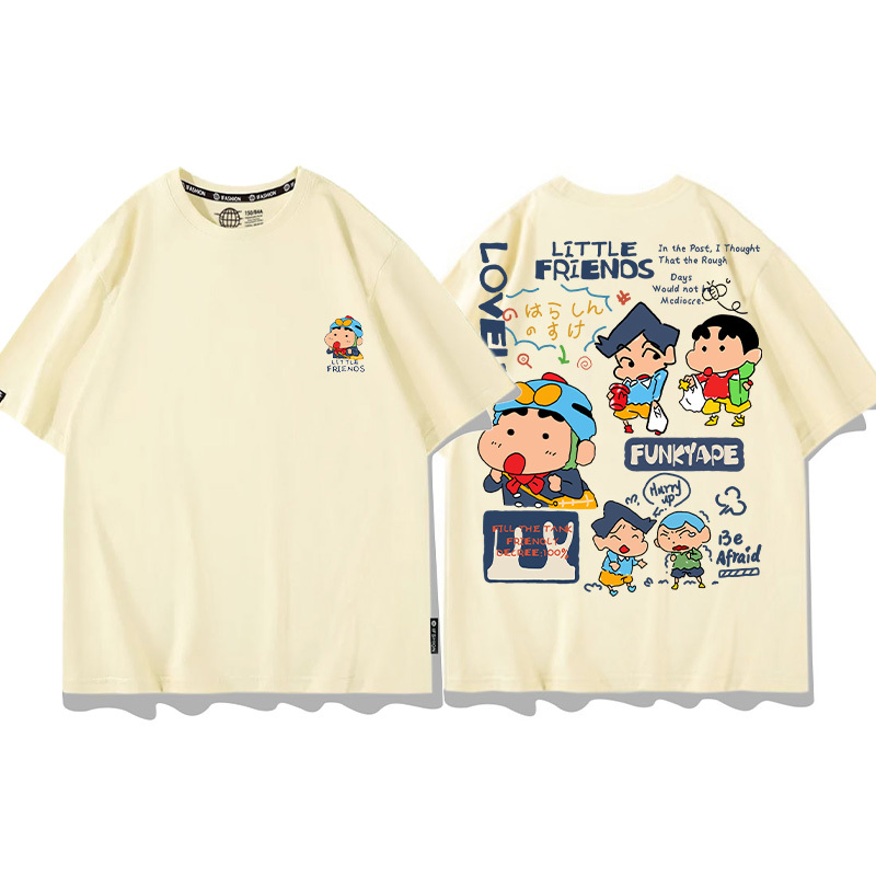 蠟筆小新 2024親子情侶男女同款 T恤