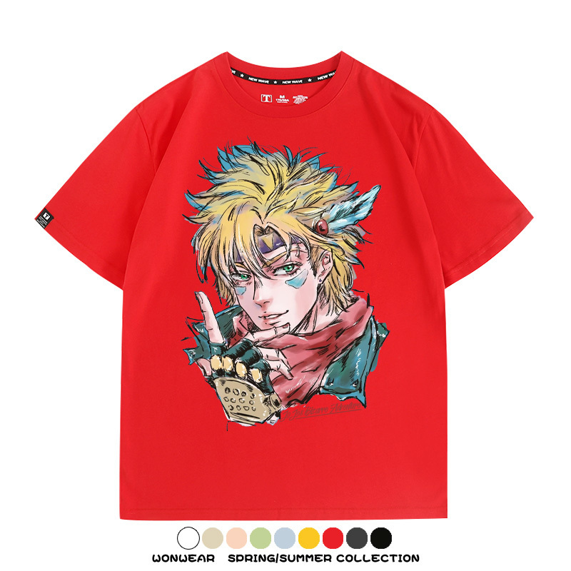 JOJO的奇妙冒險 親子情侶裝寬鬆短袖T