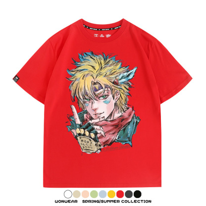 JOJO的奇妙冒險 親子情侶裝寬鬆短袖T