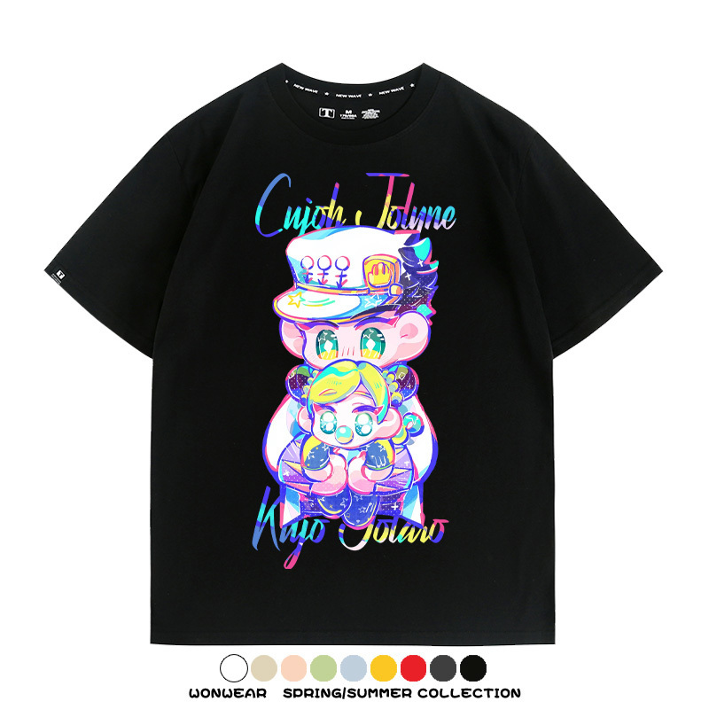 JOJO的奇妙冒險動漫周邊短袖T恤