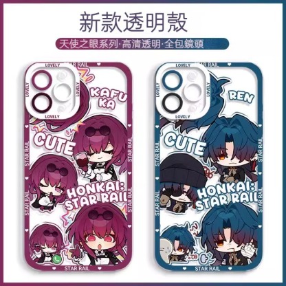 蘋果 系列崩壞星穹鐵道 天使眼透明防摔軟殼