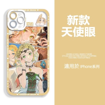 蘋果 系列薩爾達傳說天使眼透明防摔軟殼