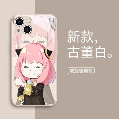蘋果 系列間諜家家酒 液態玻璃防摔殼