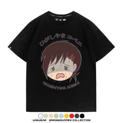 鏈鋸人東山小紅動漫周邊短袖T恤