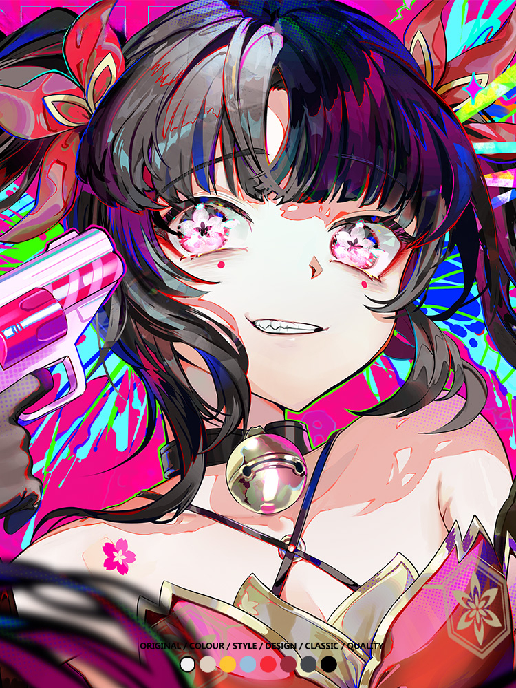 崩壞:星穹鐵道花火遊戲周邊短袖T恤