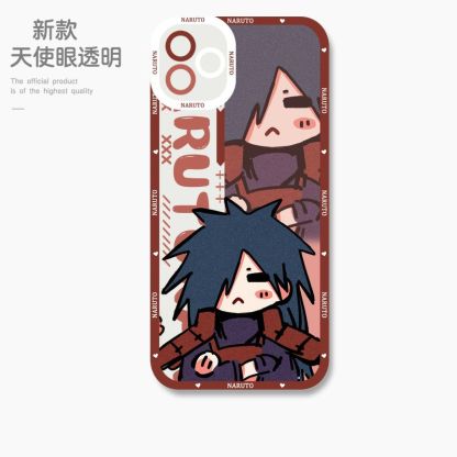 蘋果 系列Q版火影忍者天使眼透明防摔軟殼