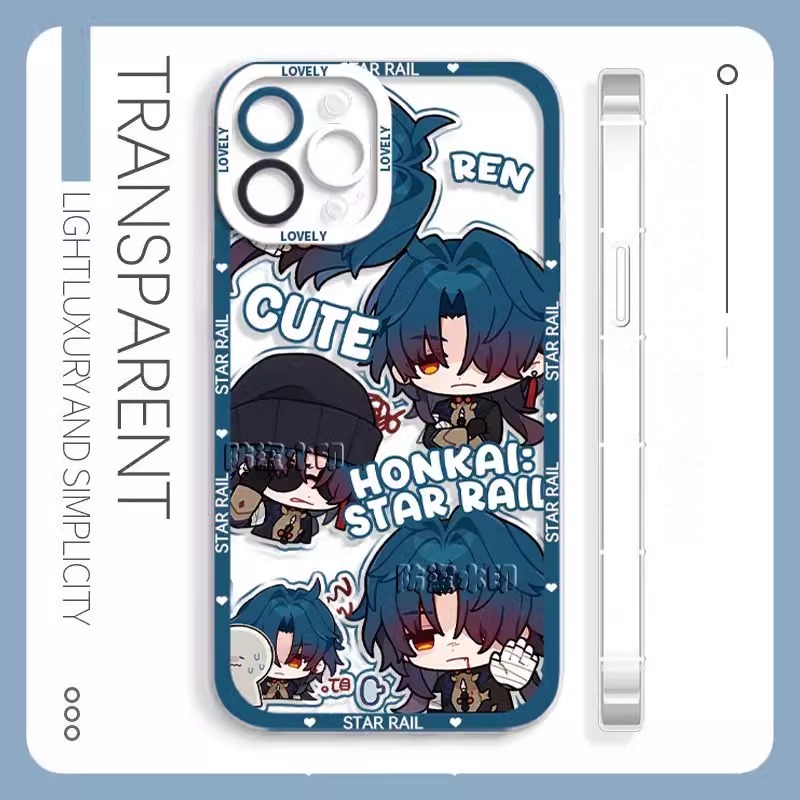 蘋果 系列崩壞星穹鐵道 天使眼透明防摔軟殼