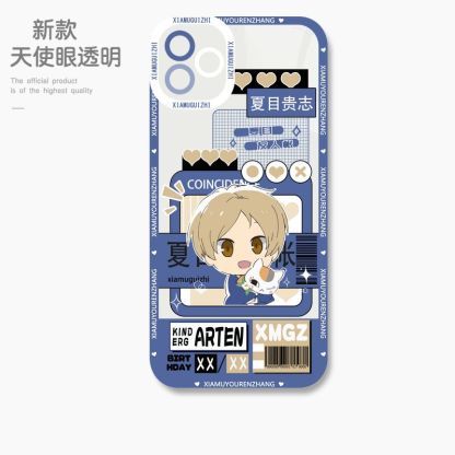 蘋果 系列夏目友人帳 天使眼透明防摔軟殼