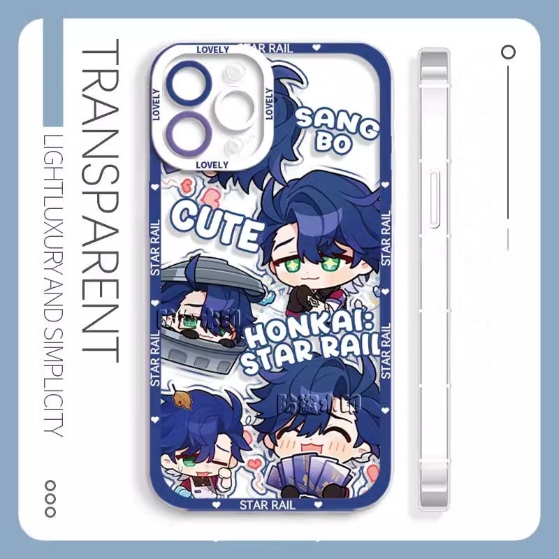 蘋果 系列崩壞星穹鐵道 天使眼透明防摔軟殼