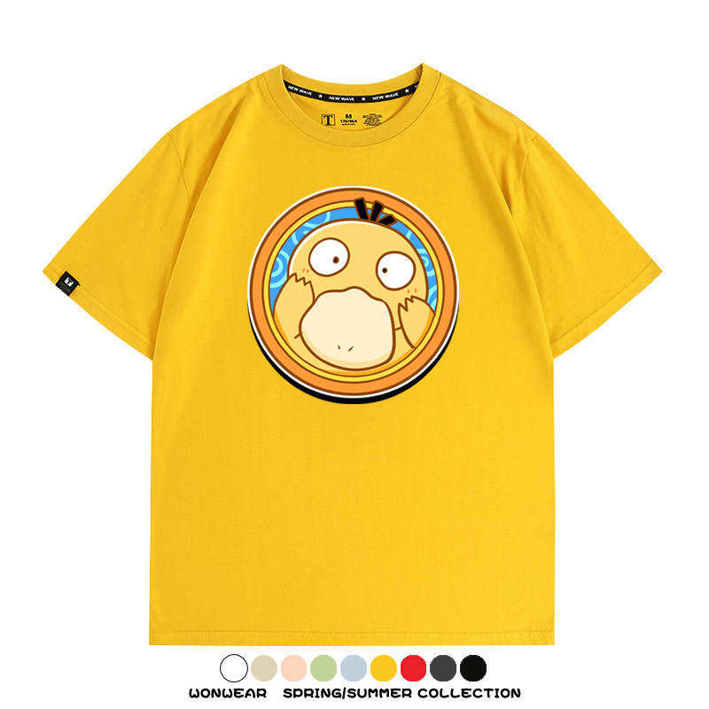 寶可夢卡通可愛頭像合集 親子情侶寬鬆短袖T