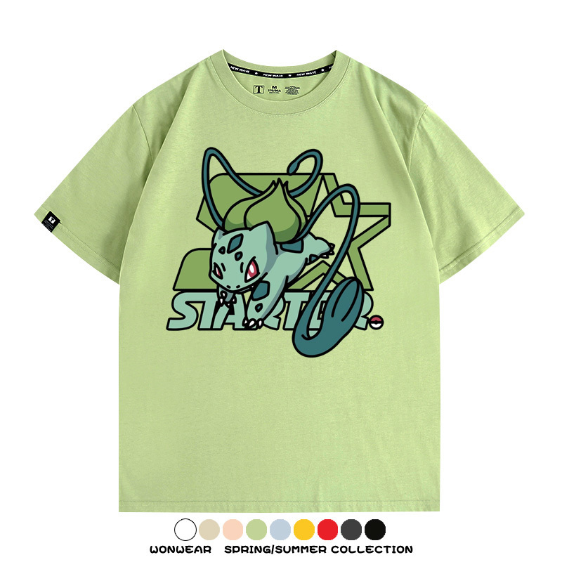 精靈寶可夢Q版動漫周邊短袖T恤