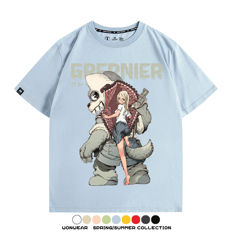 格萊普尼爾動漫周邊短袖T恤